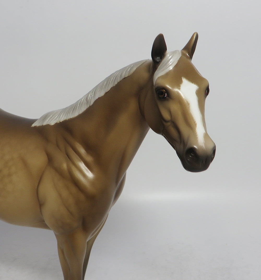 STREUSELKUCHEN-OOAK DUNLINO MODEL HORSE BY SHERYL LEISURE 5/18/18