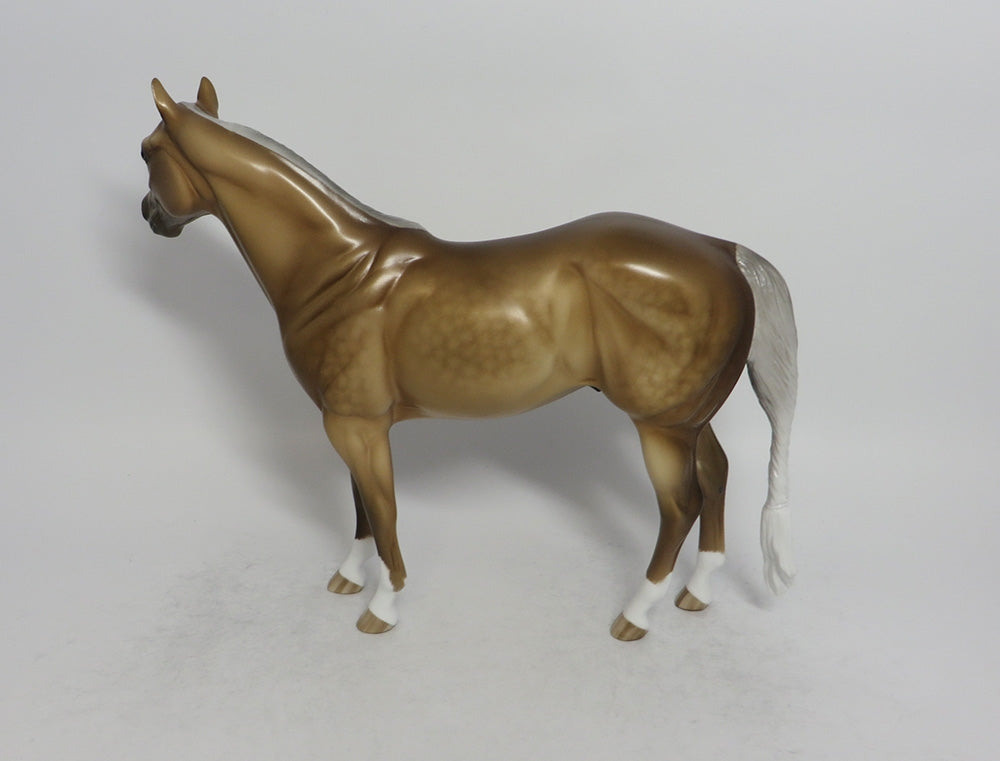 STREUSELKUCHEN-OOAK DUNLINO MODEL HORSE BY SHERYL LEISURE 5/18/18