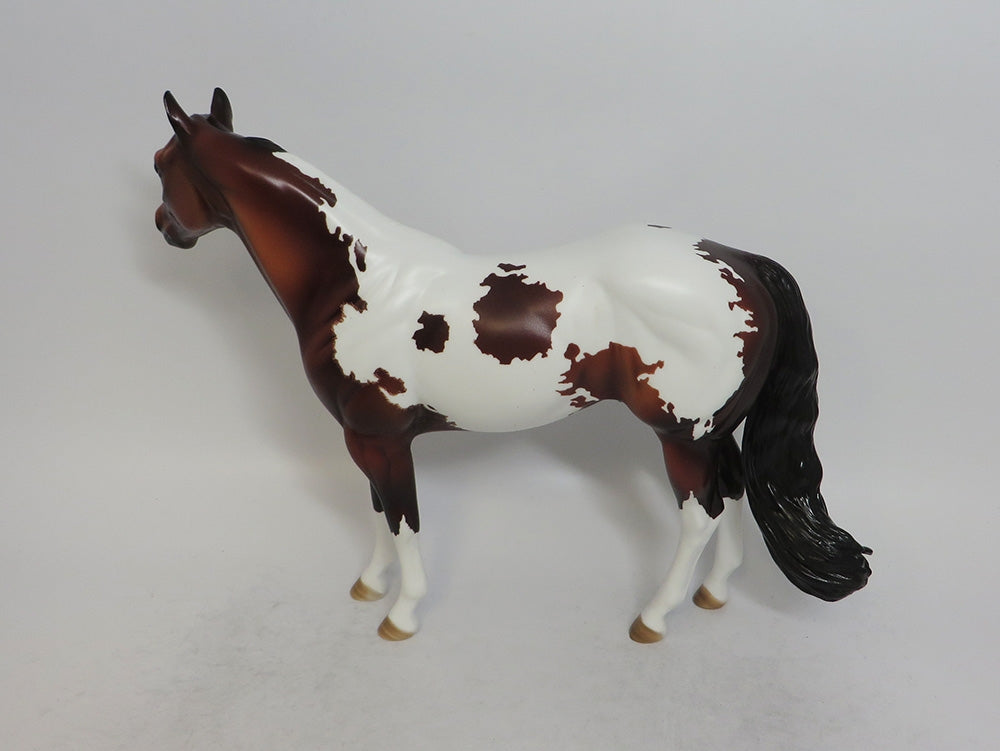 VINO - OOAK BAY PINTO ISH MODEL HORSE EQ2018