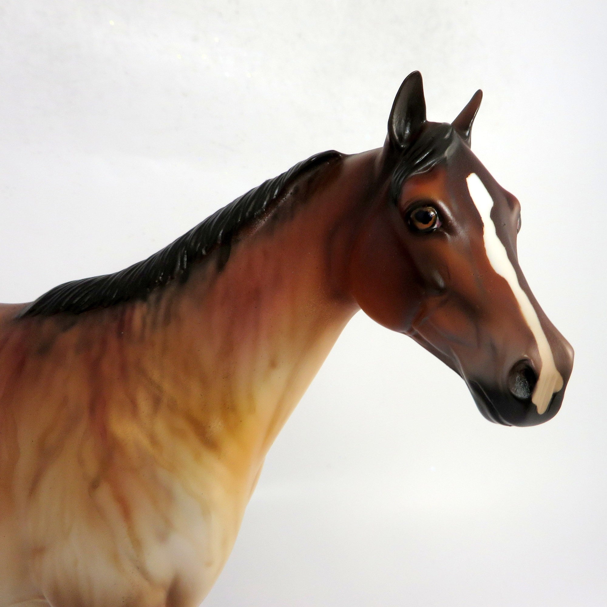 BANDIT- OOAK CHESTNUT BRINDLE ISH CUSTOM BY DAWN QUICK SB19