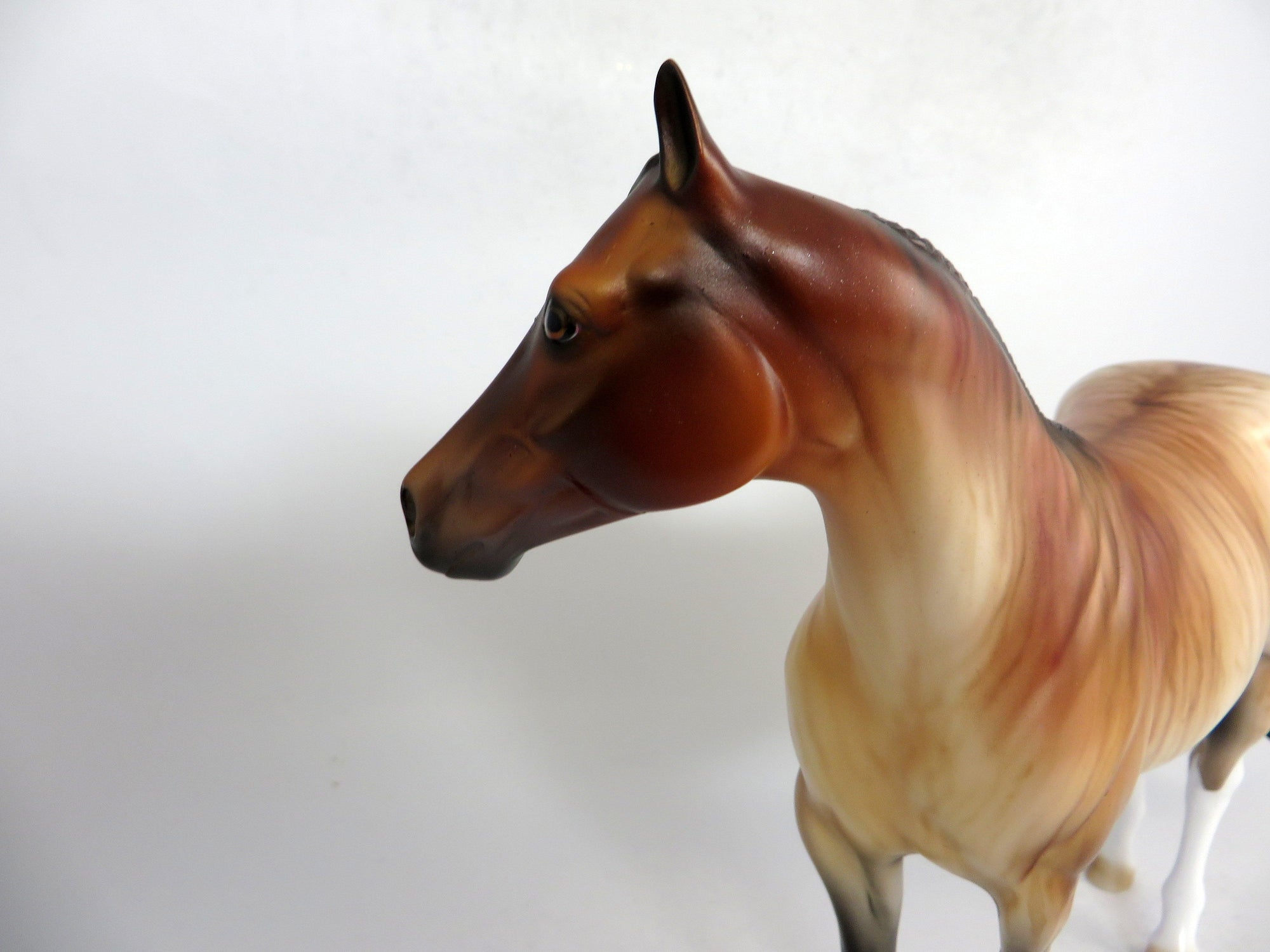 BANDIT- OOAK CHESTNUT BRINDLE ISH CUSTOM BY DAWN QUICK SB19