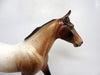 BROWNIE-OOAK ROAN PALOUSE MODEL HORSE 1/16/19