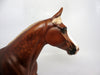 FANNY- OOAK CHESTNUT WITH FLAXEN MANE AN TAIL BY SHERYL LEISURE 1-18-19