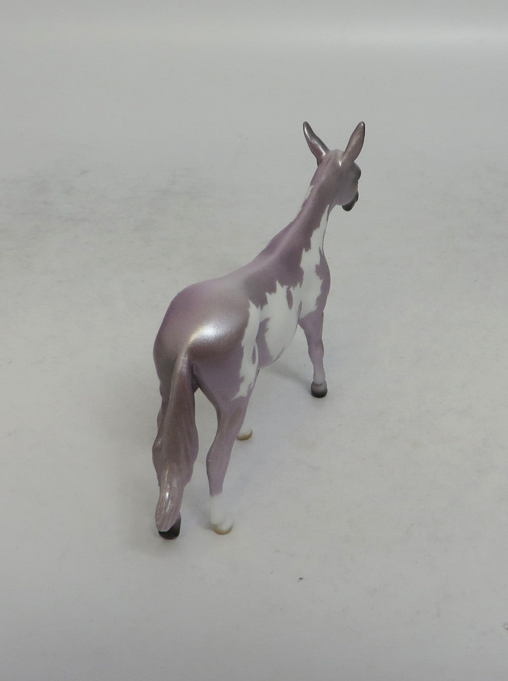 PINK ICE - OOAK PINK METALLIC PINTO MULE CHIP EQ2018
