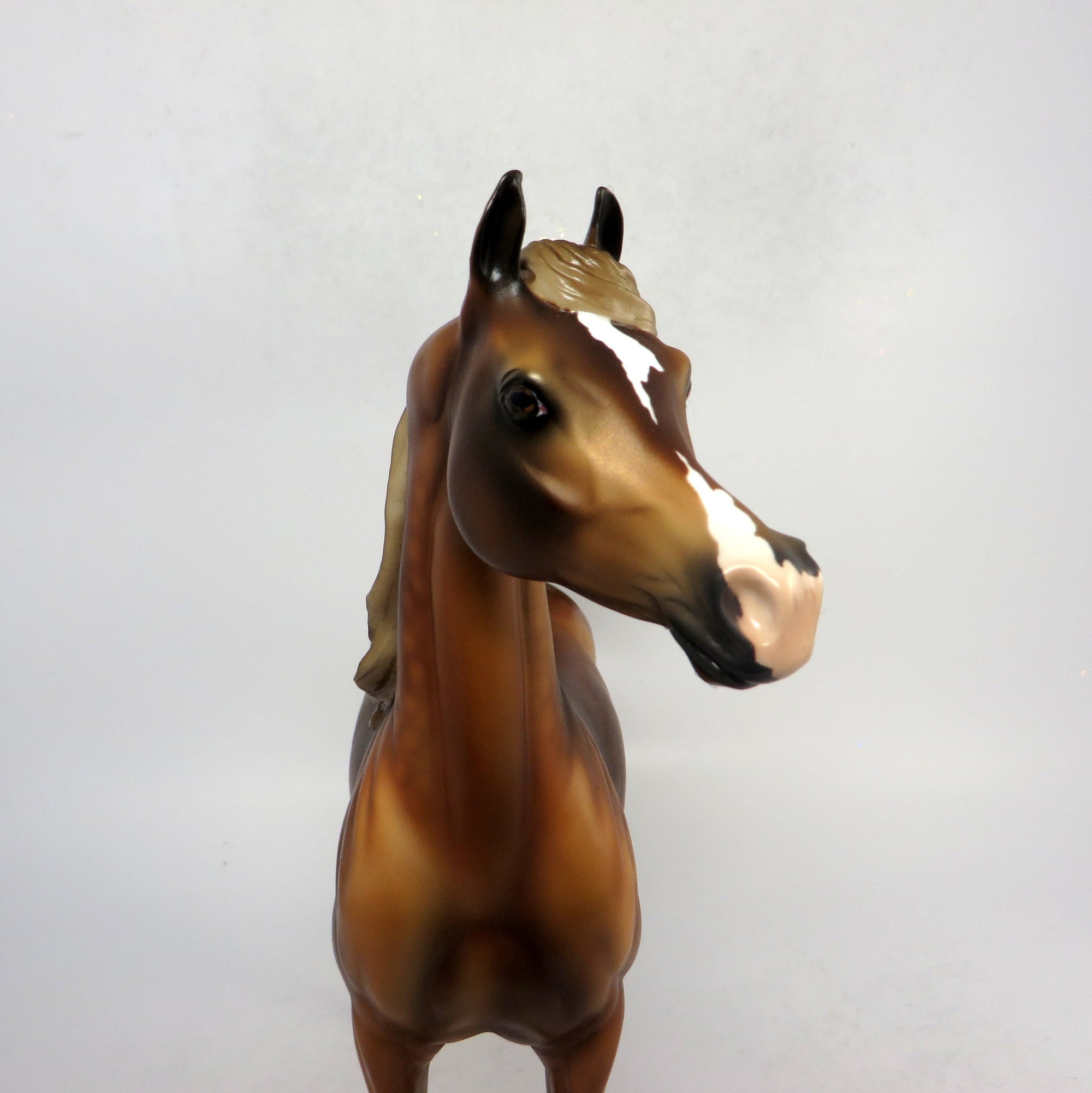 AUTUMN- OOAK DAPPLED CHESTNUT FLAXEN MANE AN TAIL 1-18-19