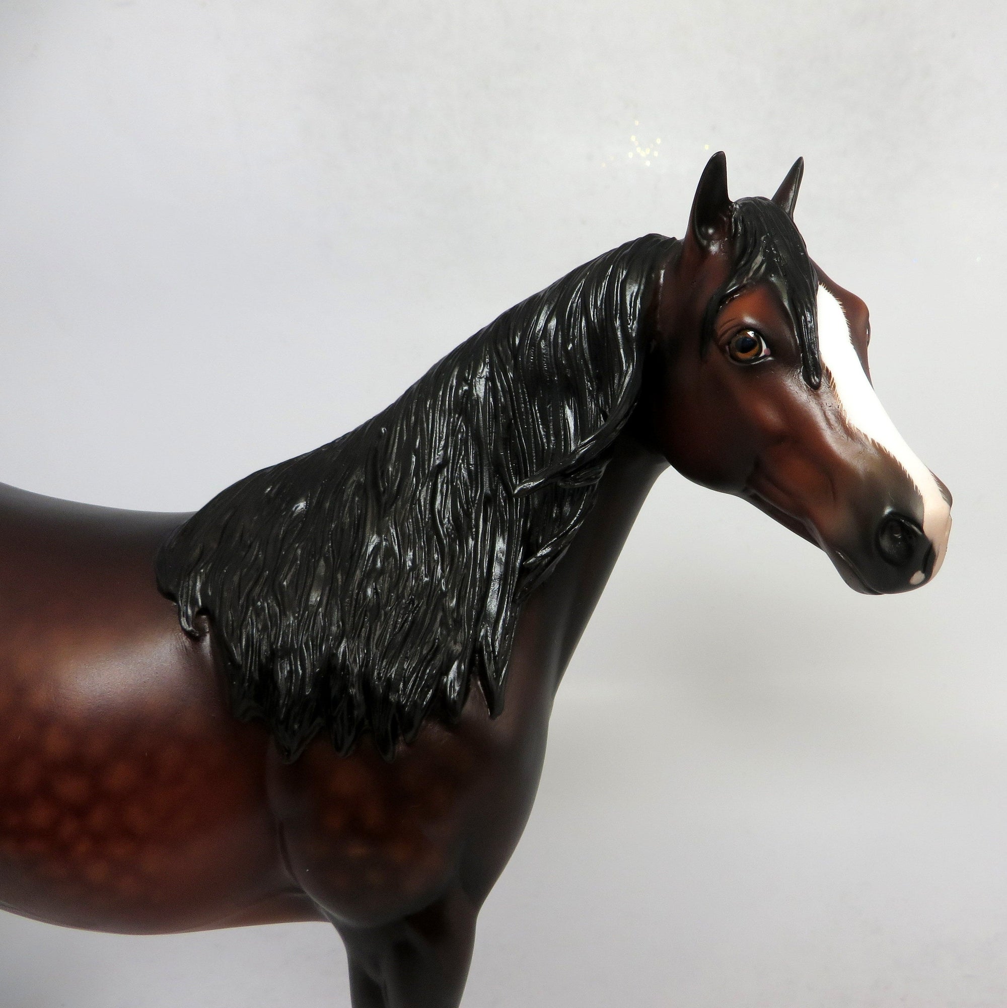 WOLFGANG- OOAK DAPPLED BAY ISH CUSTOM BY SHERLYL LEISURE