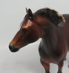 ENGLISH TOFFEE-OOAK STAR DAPPLE SILVER BAY  ISH MODEL HORSE BY SHERYL LEISURE 5/25/18