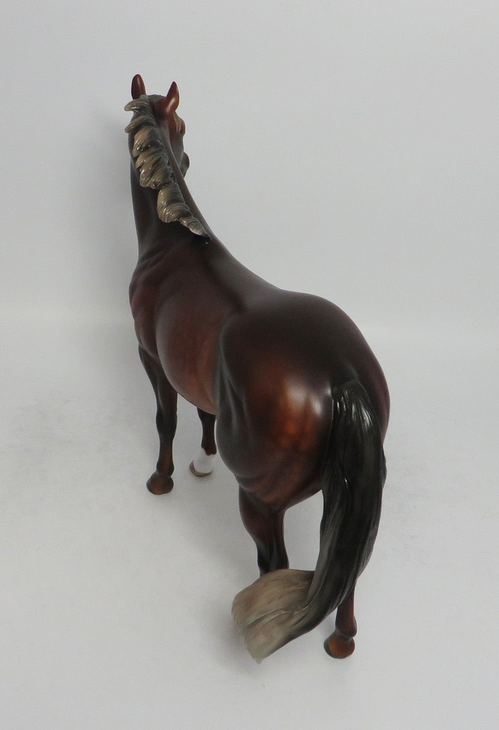 ENGLISH TOFFEE-OOAK STAR DAPPLE SILVER BAY  ISH MODEL HORSE BY SHERYL LEISURE 5/25/18