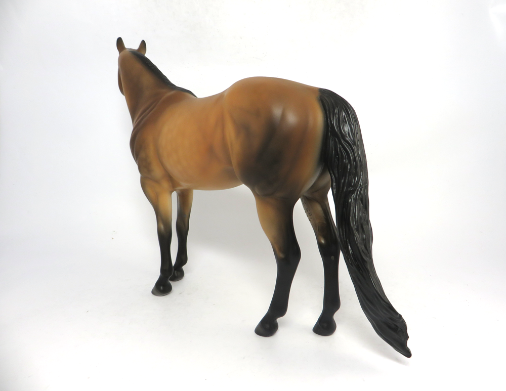 JASPER-  OOAK DAPPLED BUCKSKIN ISH BY JULIE KEIM EA19