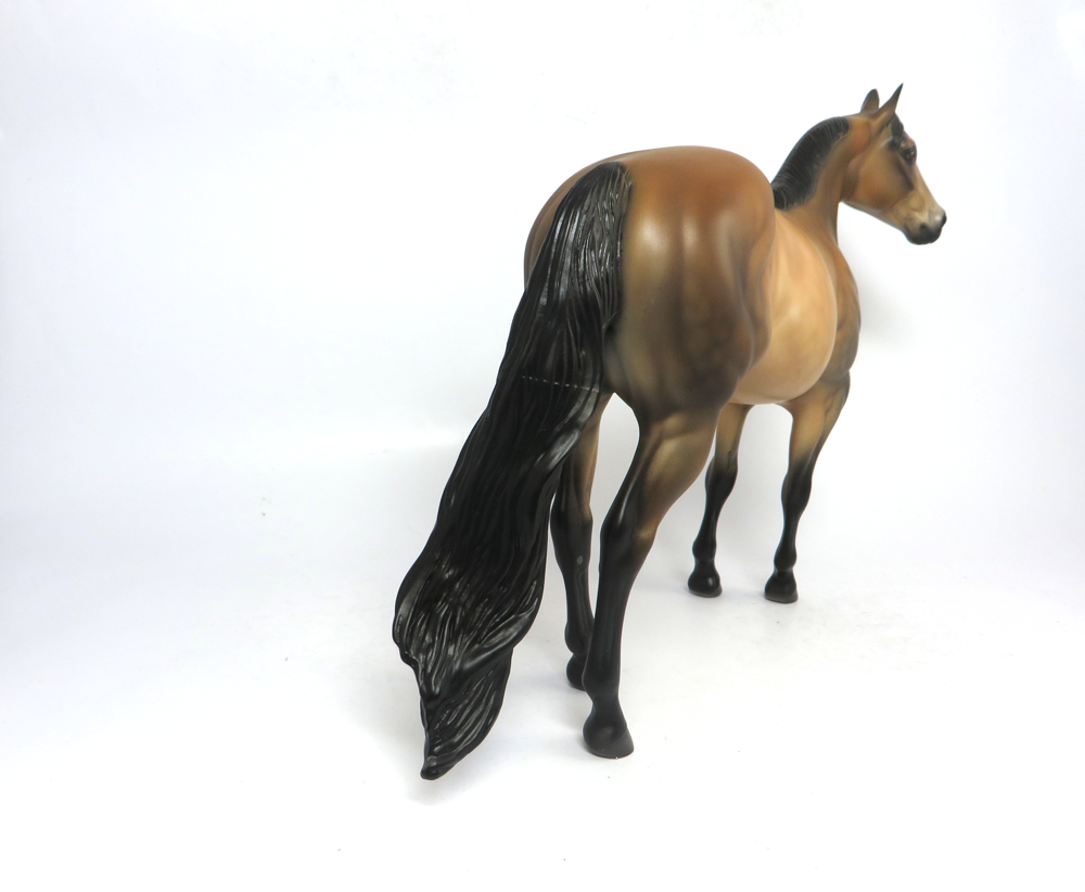 JASPER-  OOAK DAPPLED BUCKSKIN ISH BY JULIE KEIM EA19