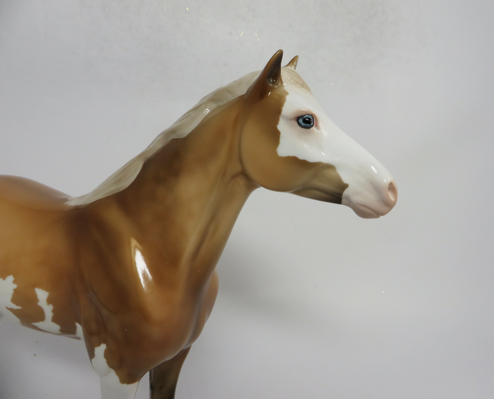 DANNY BOY- OOAK PALOMINO SPANISH MUSTANG BY JULIE KEIM EA19