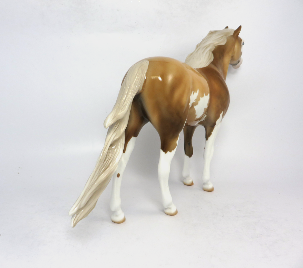 DANNY BOY- OOAK PALOMINO SPANISH MUSTANG BY JULIE KEIM EA19