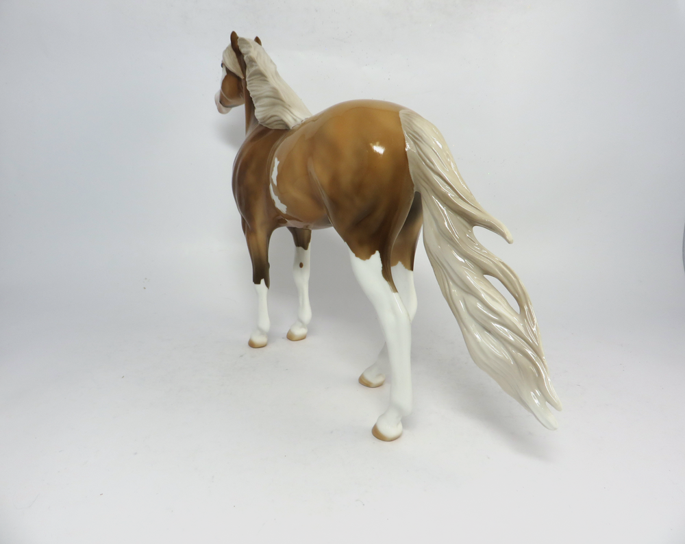 DANNY BOY- OOAK PALOMINO SPANISH MUSTANG BY JULIE KEIM EA19