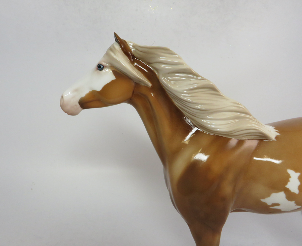 DANNY BOY- OOAK PALOMINO SPANISH MUSTANG BY JULIE KEIM EA19