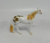 DAPNE - OOAK WHITE AND YELLOW FLOWER DECORATOR ANDALUSIAN CHIP EQ2018