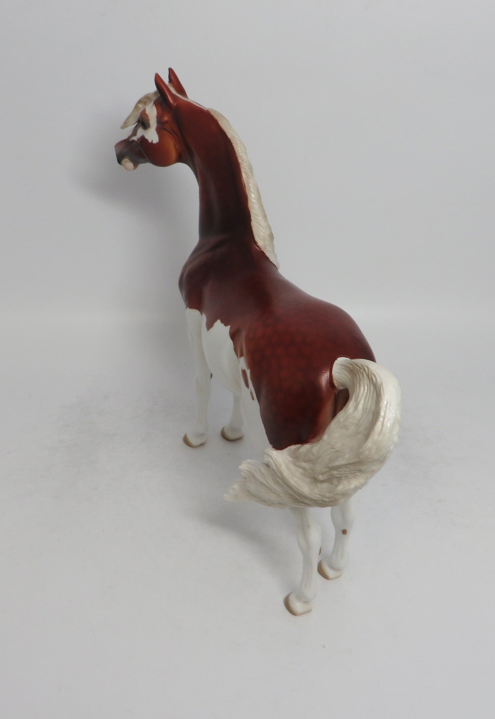 GAVIN-OOAK DAPPLE CHESTNUT SPLASH MORGAN MODEL HORSE 6/1/18