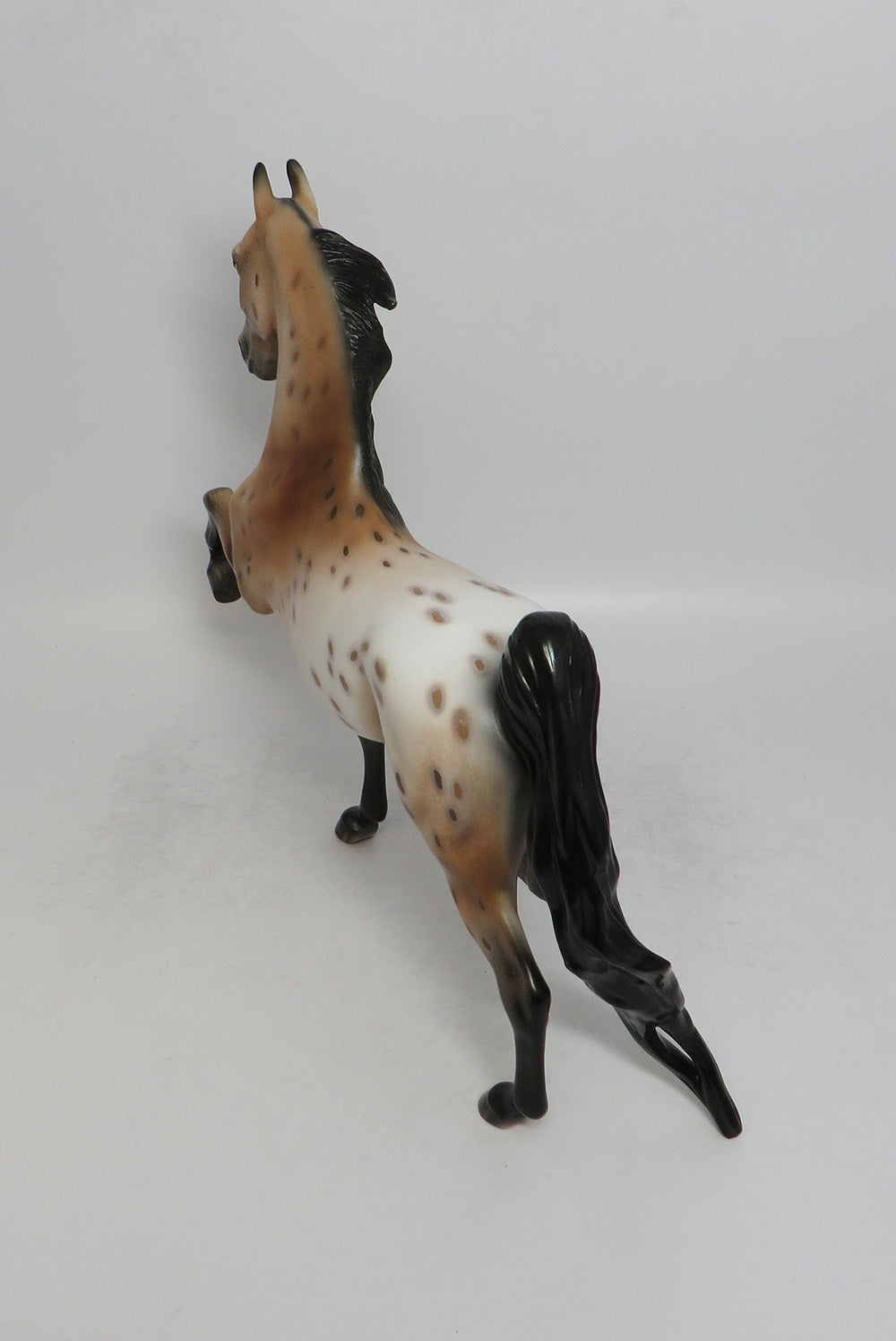 ON BROADWAY-OOAK BUCKSKIN SADDLEBRED MODEL HORSE BY DAWN QUICK 6/1/18