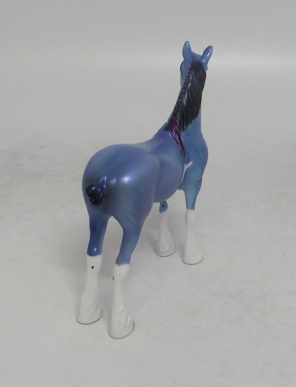 SKYE HIGH - OOAK PURPLE DECORATOR PINTO DRAFT CHIP EQ2018