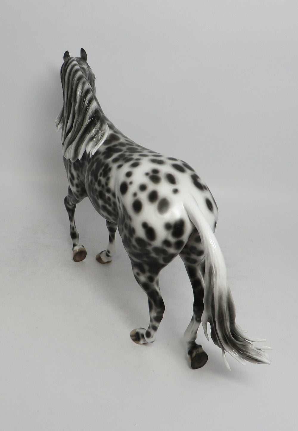 TIN ROOF-OOAK APPALOOSA THOROUGHBRED MODEL HORSE 6/5/18