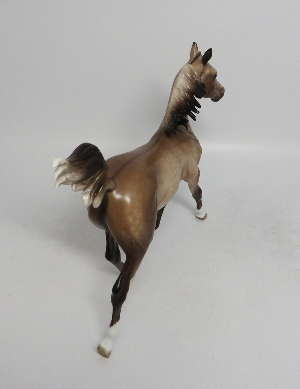 CREPES SUZETTE-OOAK BUCKSKIN DUN MODEL HORSE BY SHERYL LEISURE 6/5/18