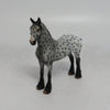 SKITTLES-OOAK LOUD APPALOOSA STANDING DRAFT MODEL HORSE 6/22/18 EQ 2018