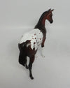 ANNALEE-LE.4 NC BAY APPALOOSA WEANLING MODEL HORSE BY EMMA JEZEK 6/8/18