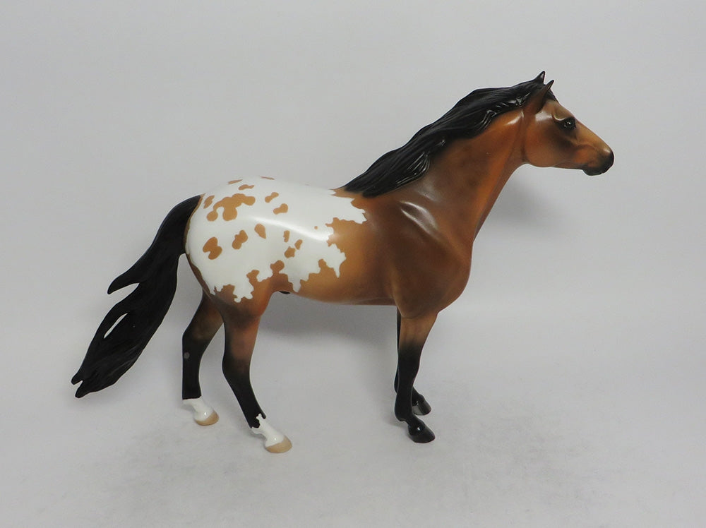 CACTUS-OOAK BUCKSKIN BLANKET APPALOOSA SPANISH MUSTANG EQ 2018