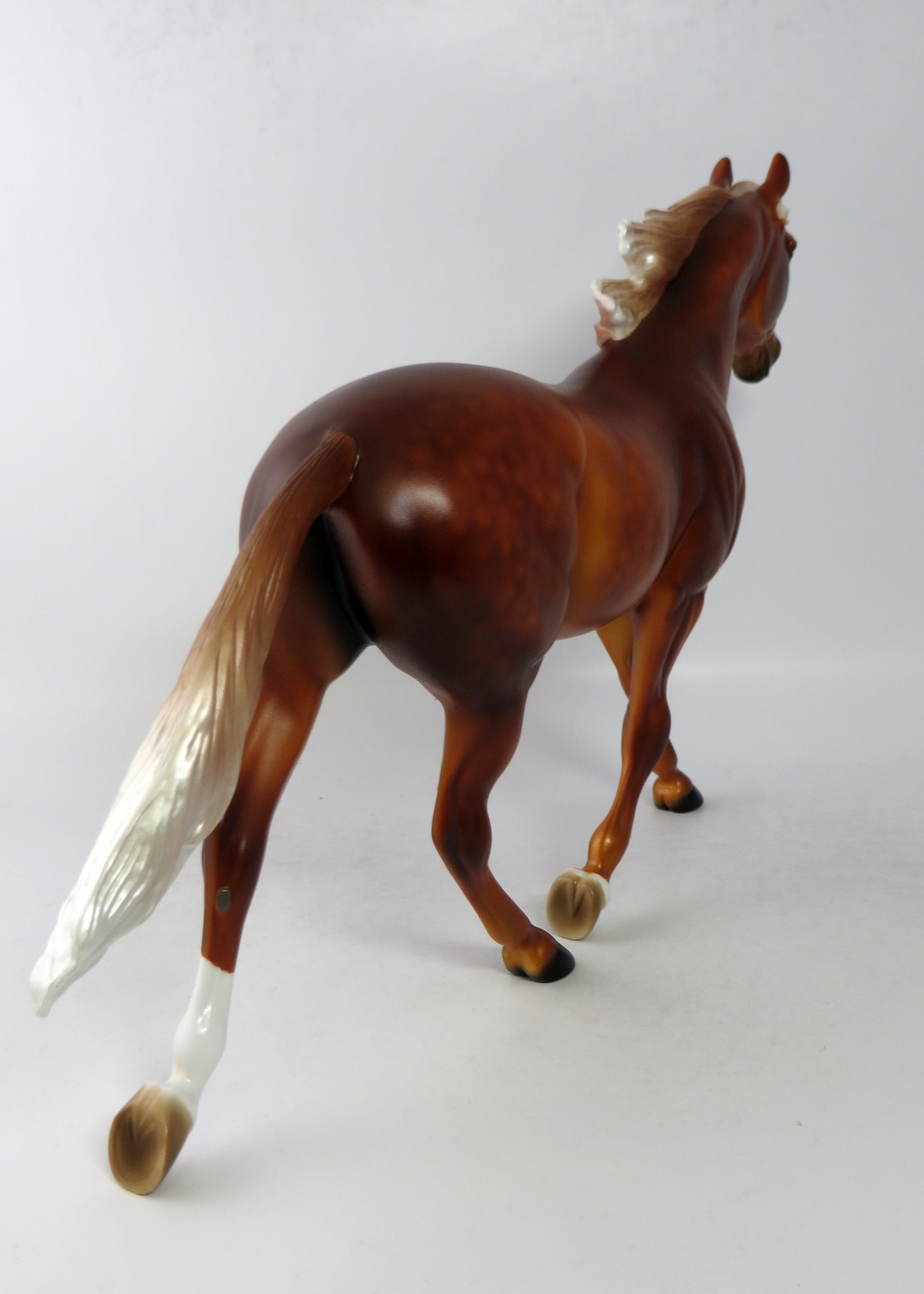 LOLA-OOAK DAPPLE SOOTY PALOMINO PALOUSE MODEL HORSE 6/19/2018