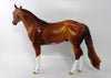 DREAMER-OOAK DAPPLE CHESTNUT ISH BY AUDREY DIXON EQ 2018
