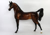 GRIFFIN-OOAK DAPPLE BAY ARABIAN MODEL HORSE 6/15/18