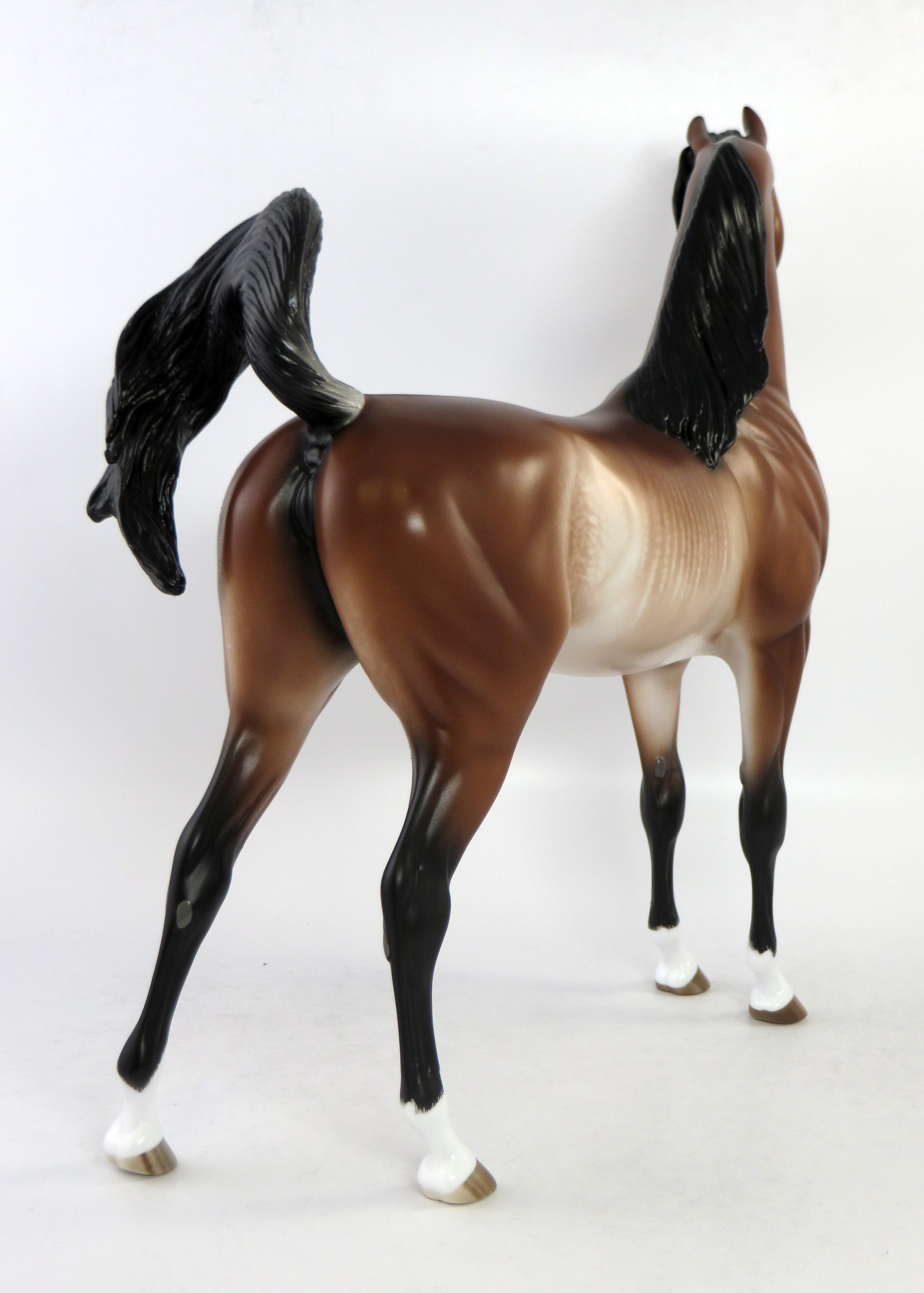 HUDSON-OOAK BAY RABICANO ARABIAN MODEL HORSE BY SHERYL LEISURE 6/1/18
