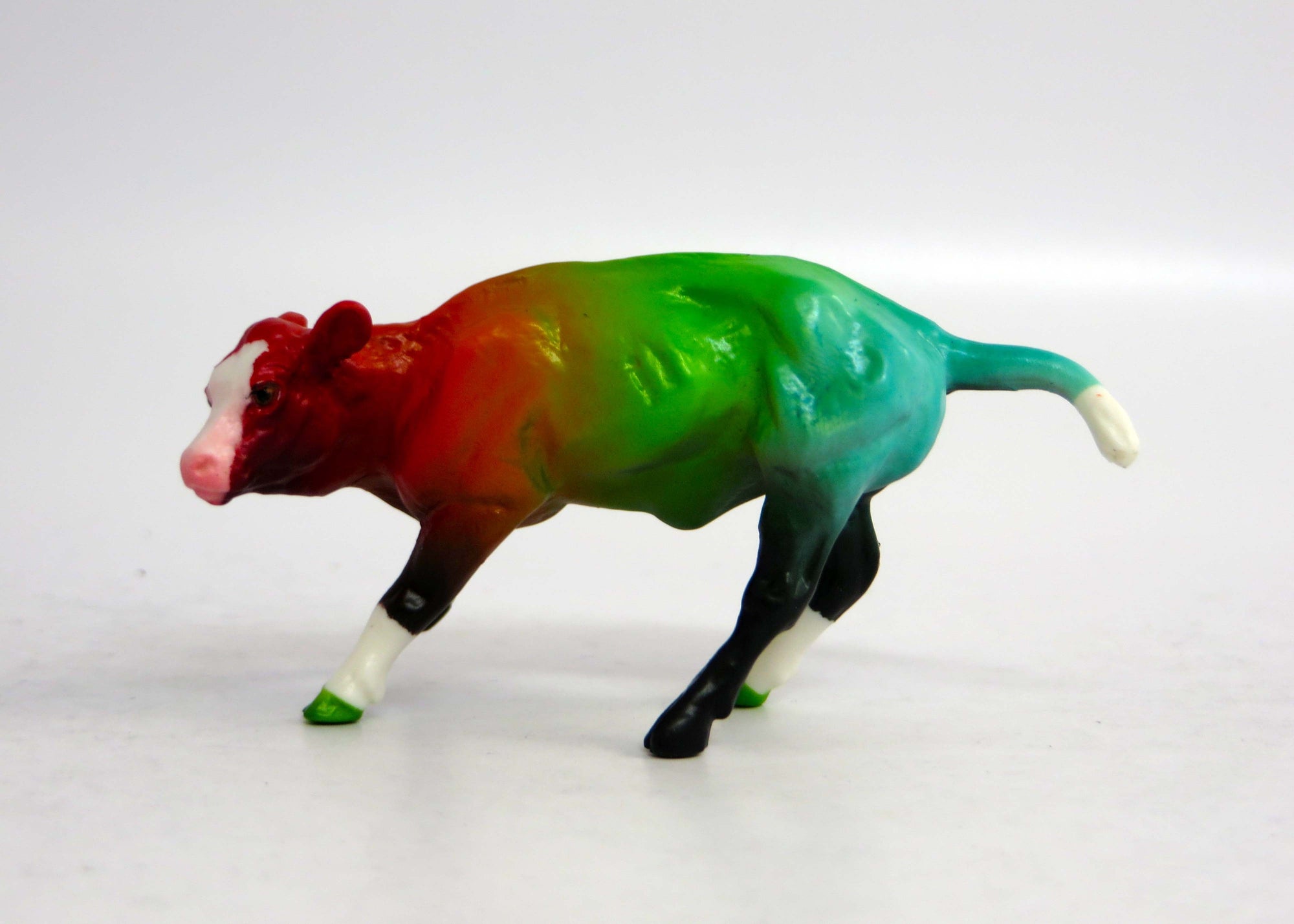 TYE DYE- OOAK RAINBOW CUTTER AN CALF WHS 2018