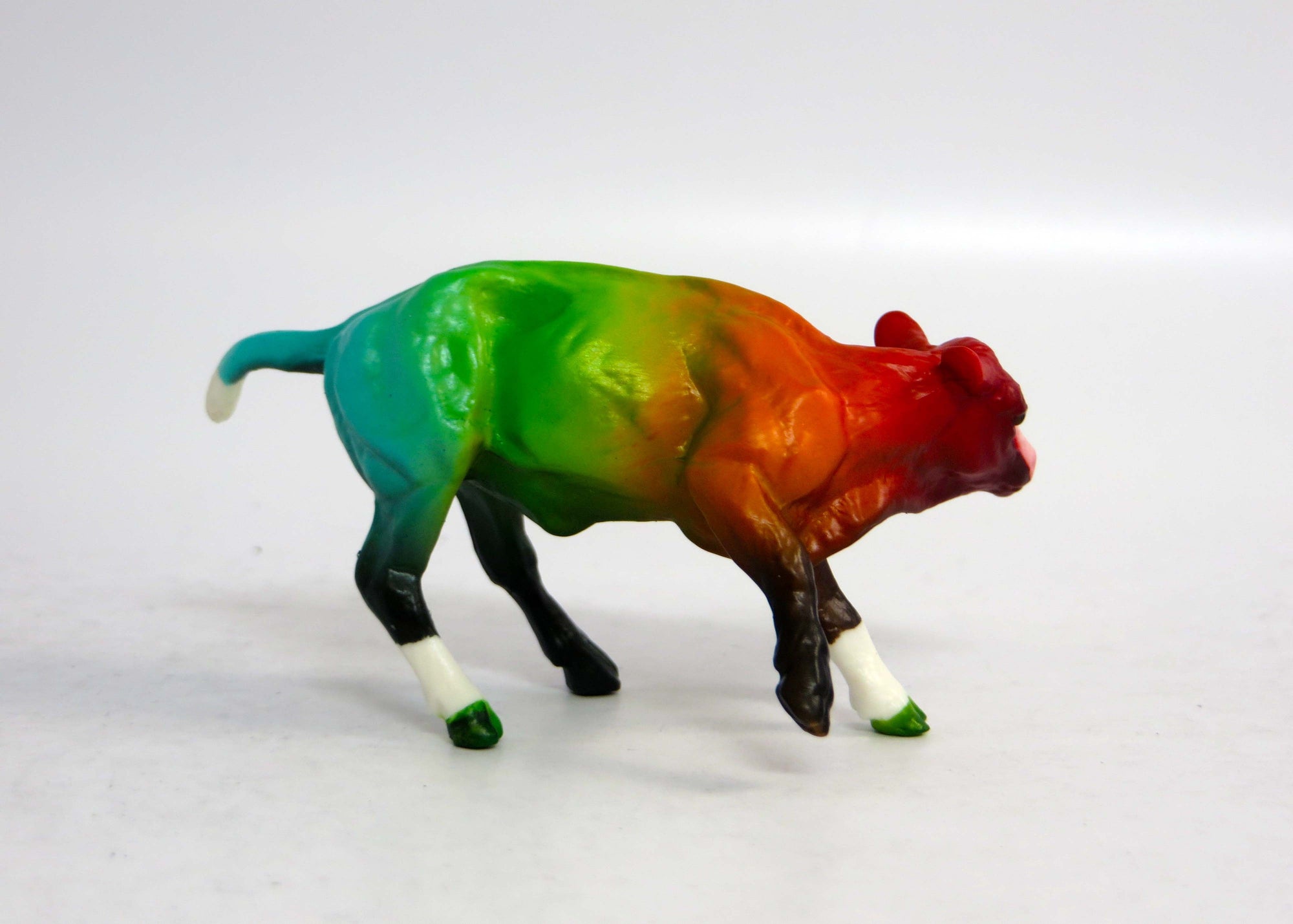 TYE DYE- OOAK RAINBOW CUTTER AN CALF WHS 2018