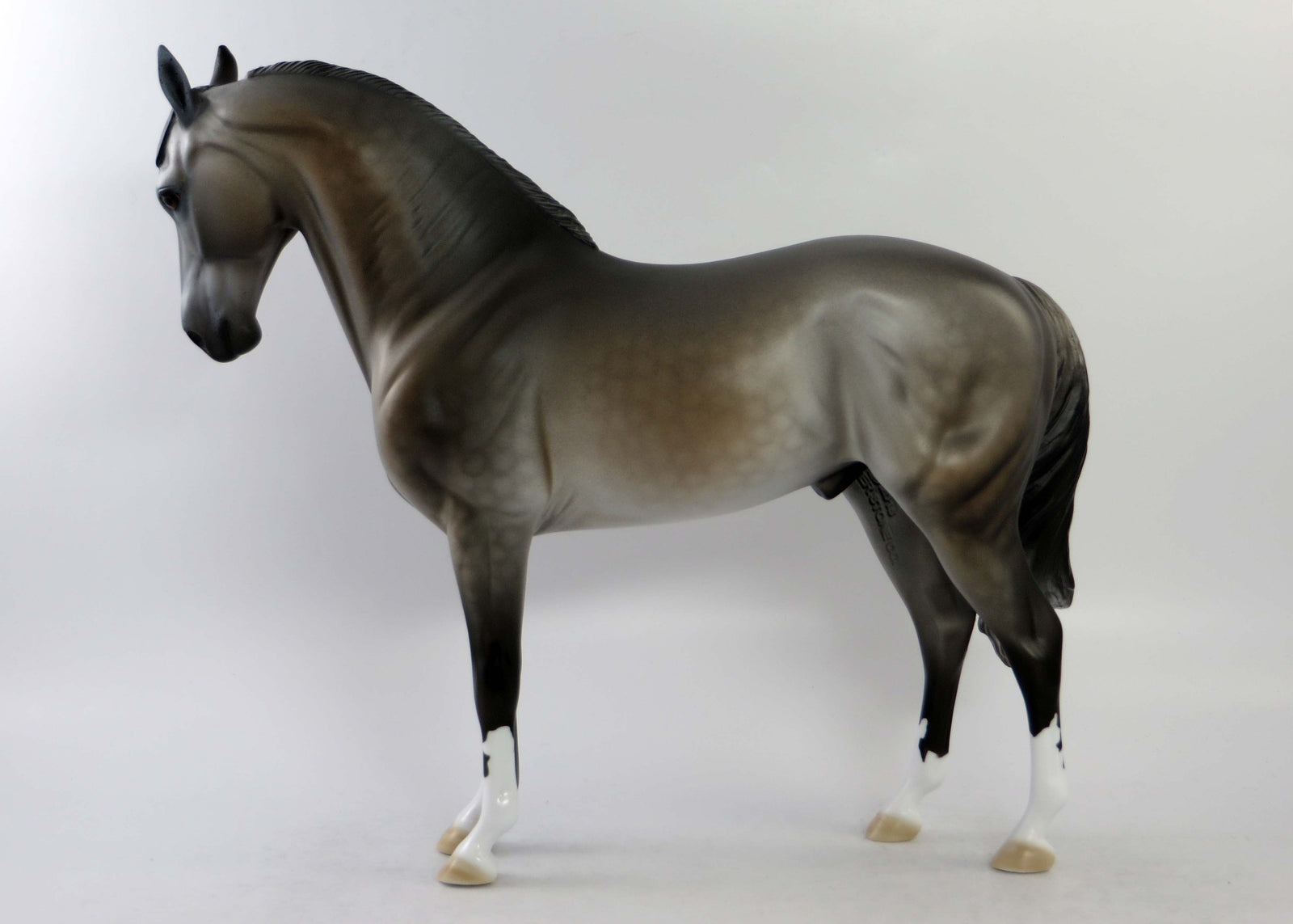DONNINGTON-OOAK DAPPLE GREY ANDALUSIAN EQ 2018