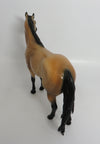 HE&#39;S A ROCKIN WHODINI-OOAK BUCKSKIN ISH MODEL HORSE EQ 2018