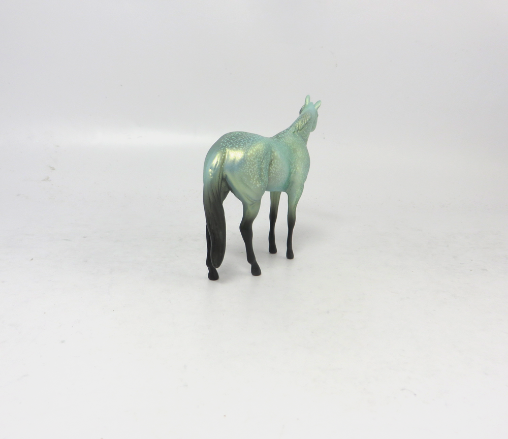 LUCKY CHARM    --- OOAK STOCK CHIP ST. PATRICKS DAY DECORATOR BY MISSY FOX 2-25-19