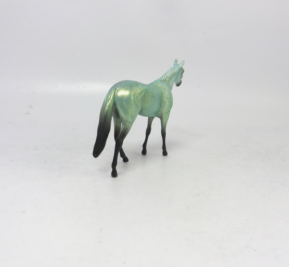 BAGPIPE  --- OOAK THOROUGHBRED  CHIP ST. PATRICKS DAY DECORATOR BY MISSY FOX 2-25-19