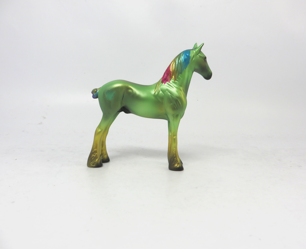 RAINBOW RIVER   --- OOAK DRAFT   CHIP ST. PATRICKS DAY DECORATOR BY MISSY FOX 2-25-19