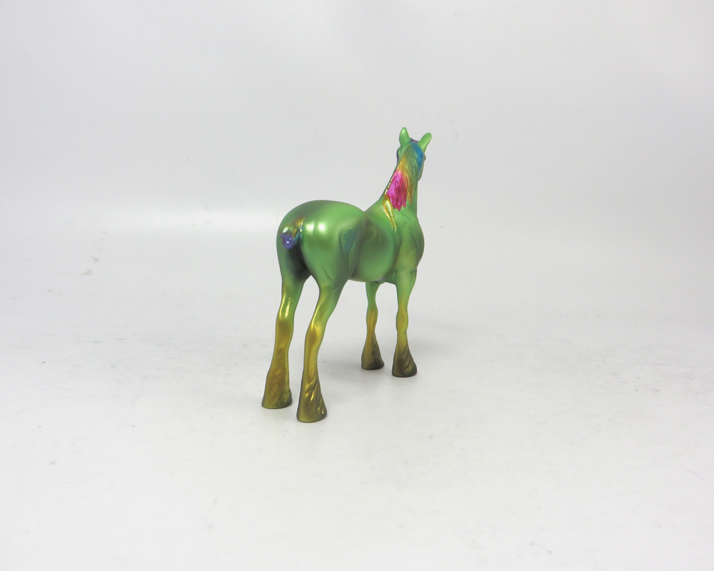 RAINBOW RIVER   --- OOAK DRAFT   CHIP ST. PATRICKS DAY DECORATOR BY MISSY FOX 2-25-19