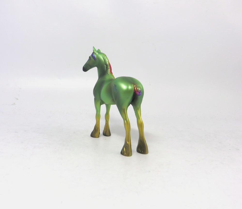 RAINBOW RIVER   --- OOAK DRAFT   CHIP ST. PATRICKS DAY DECORATOR BY MISSY FOX 2-25-19