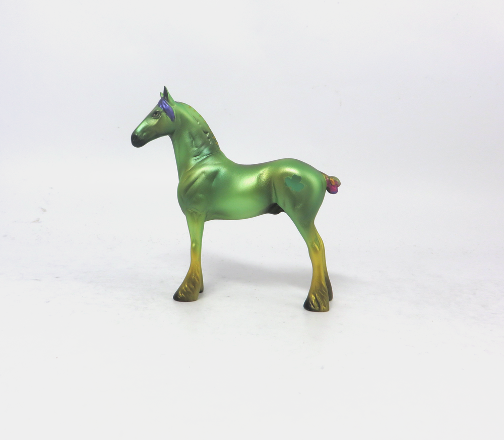 RAINBOW RIVER   --- OOAK DRAFT   CHIP ST. PATRICKS DAY DECORATOR BY MISSY FOX 2-25-19