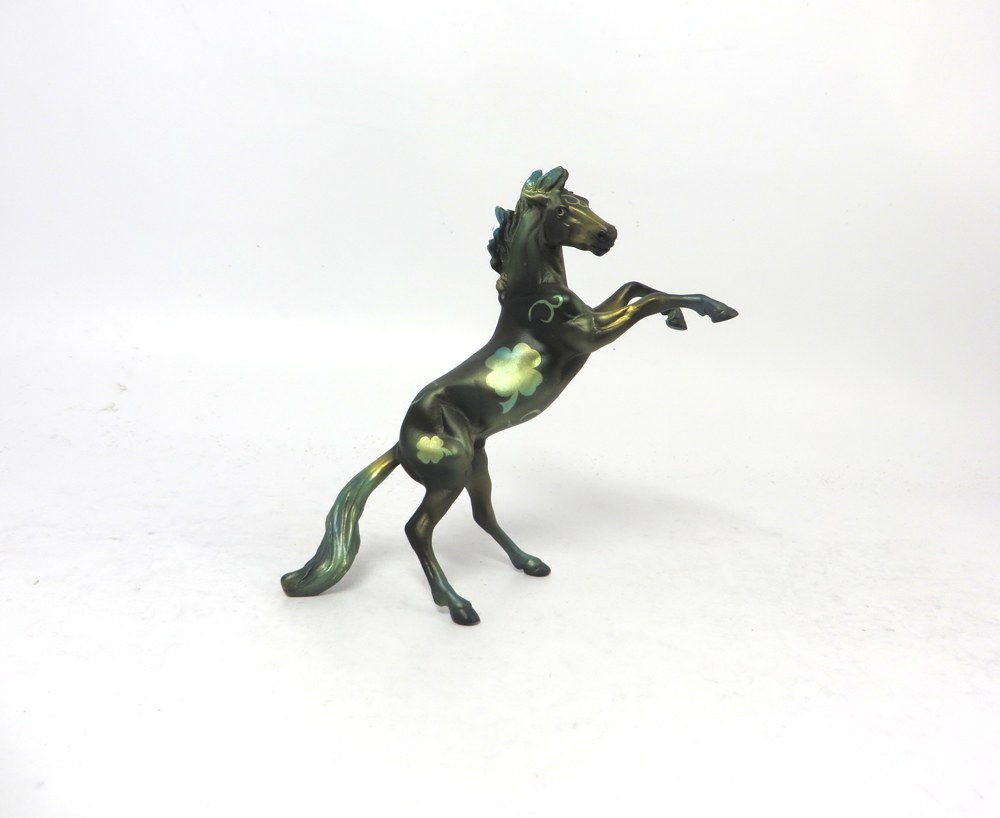 PADDY--- OOAK REARING CHIP ST. PATRICKS DAY DECORATOR BY MISSY FOX 2-25-19