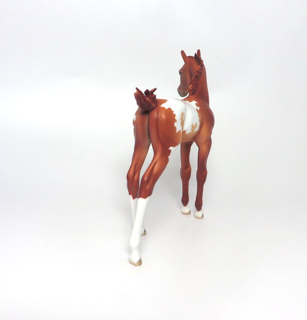 BASIL --- OOAK CHESTNUT  ARABIAN FOAL BY DAWN QUICK EA19
