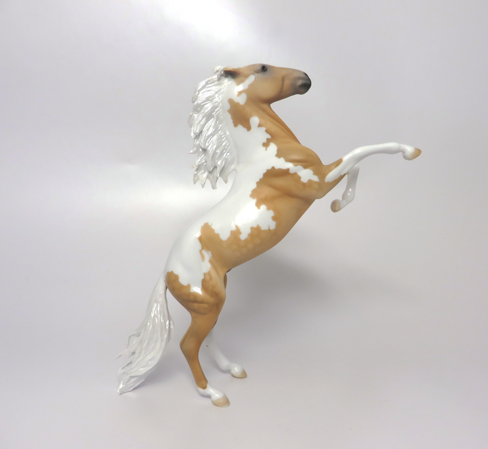 NAMIB- OOAK DAPPLED PALOMINO REAING PEBBLE BY DAWN QUICK EA19