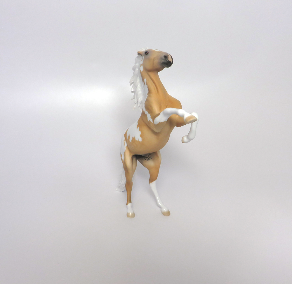 NAMIB- OOAK DAPPLED PALOMINO REAING PEBBLE BY DAWN QUICK EA19