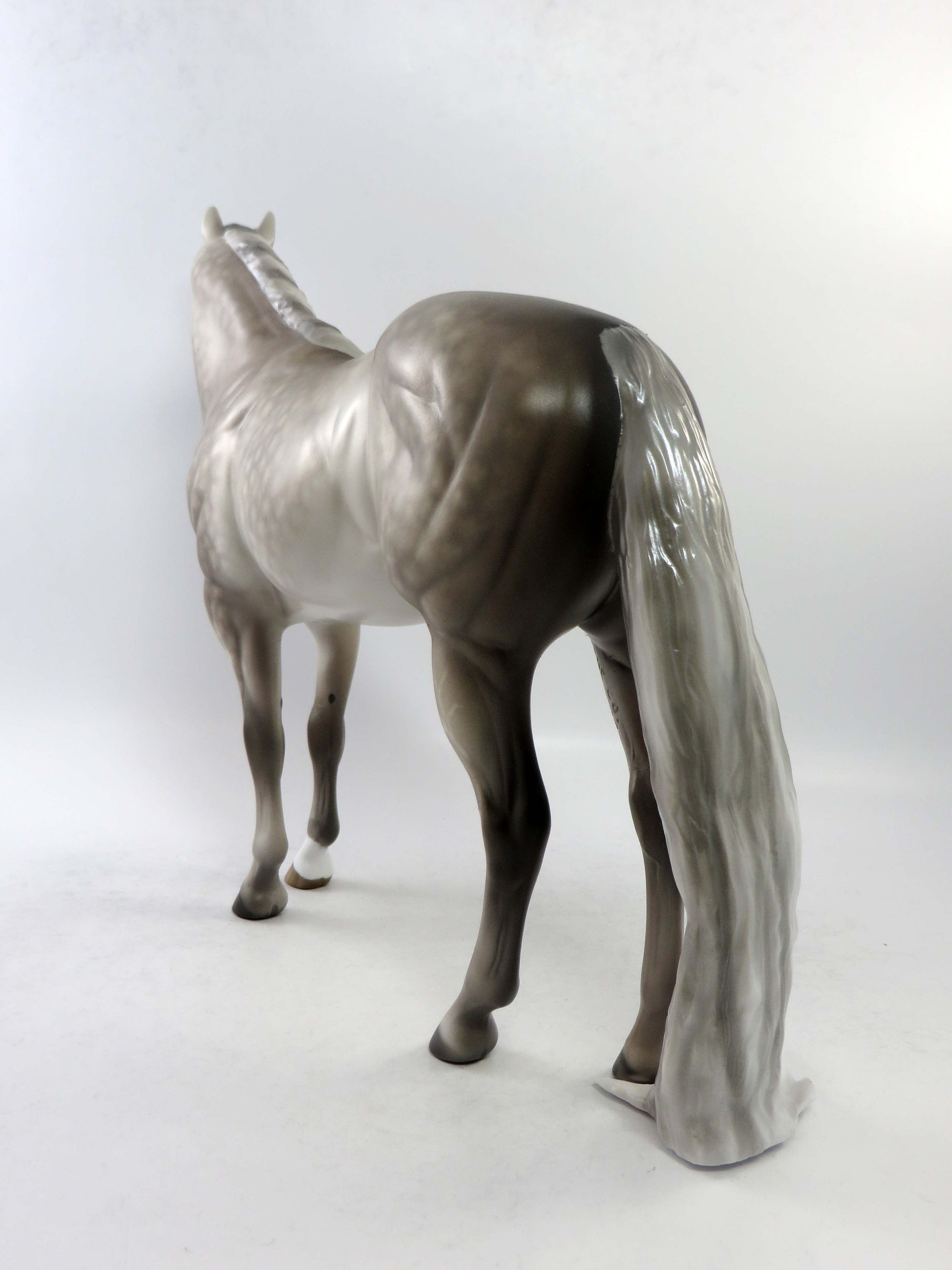 ELLIOT-OOAK STAR DAPPLE GREY PUDDLE TAIL ISH EQ 2018