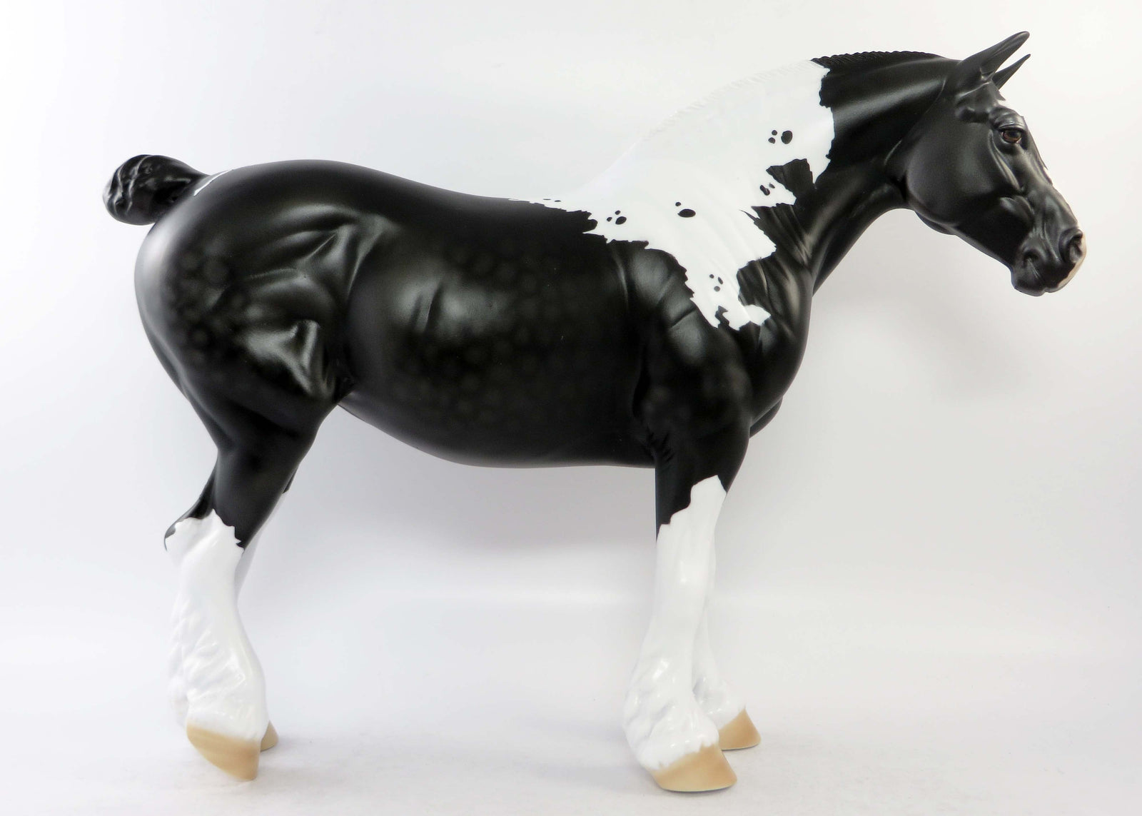 MARIA-OOAK DAPPLE BLACK HEAVY DRAFT MARE EQ 2018