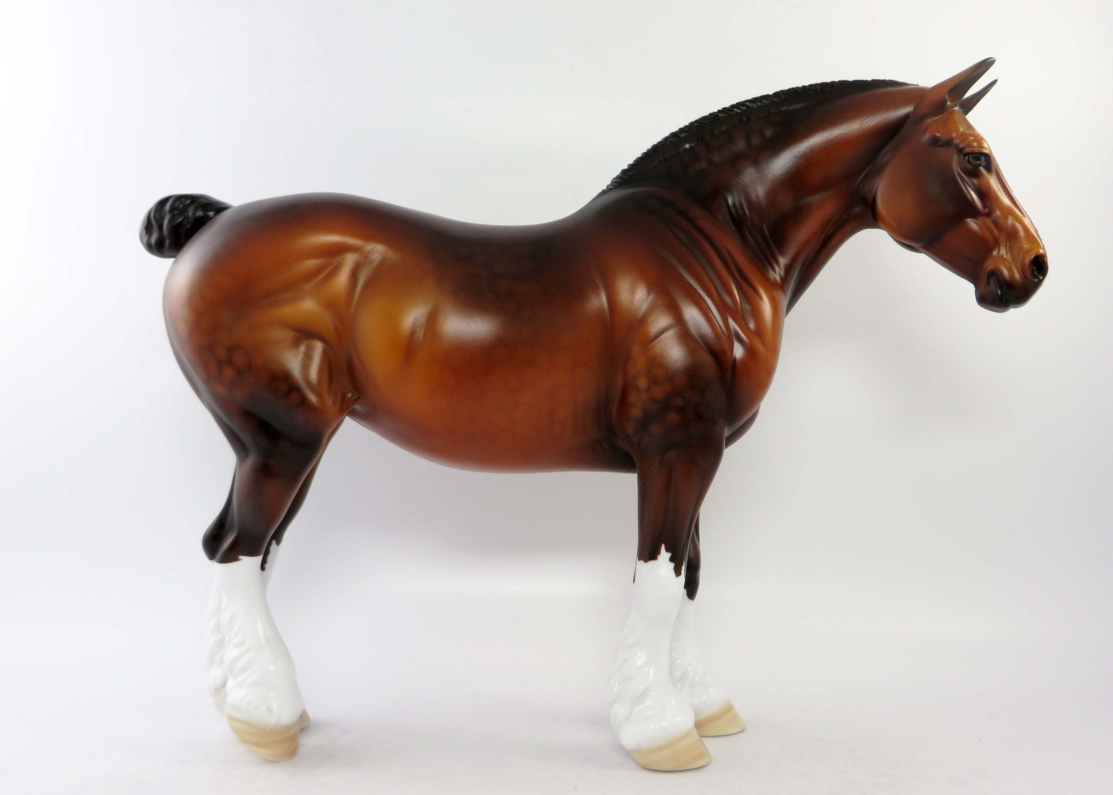 JUSTIN'S GIRL-OOAK DAPPLE BAY HEAVY DRAFT MARE EQ 2018