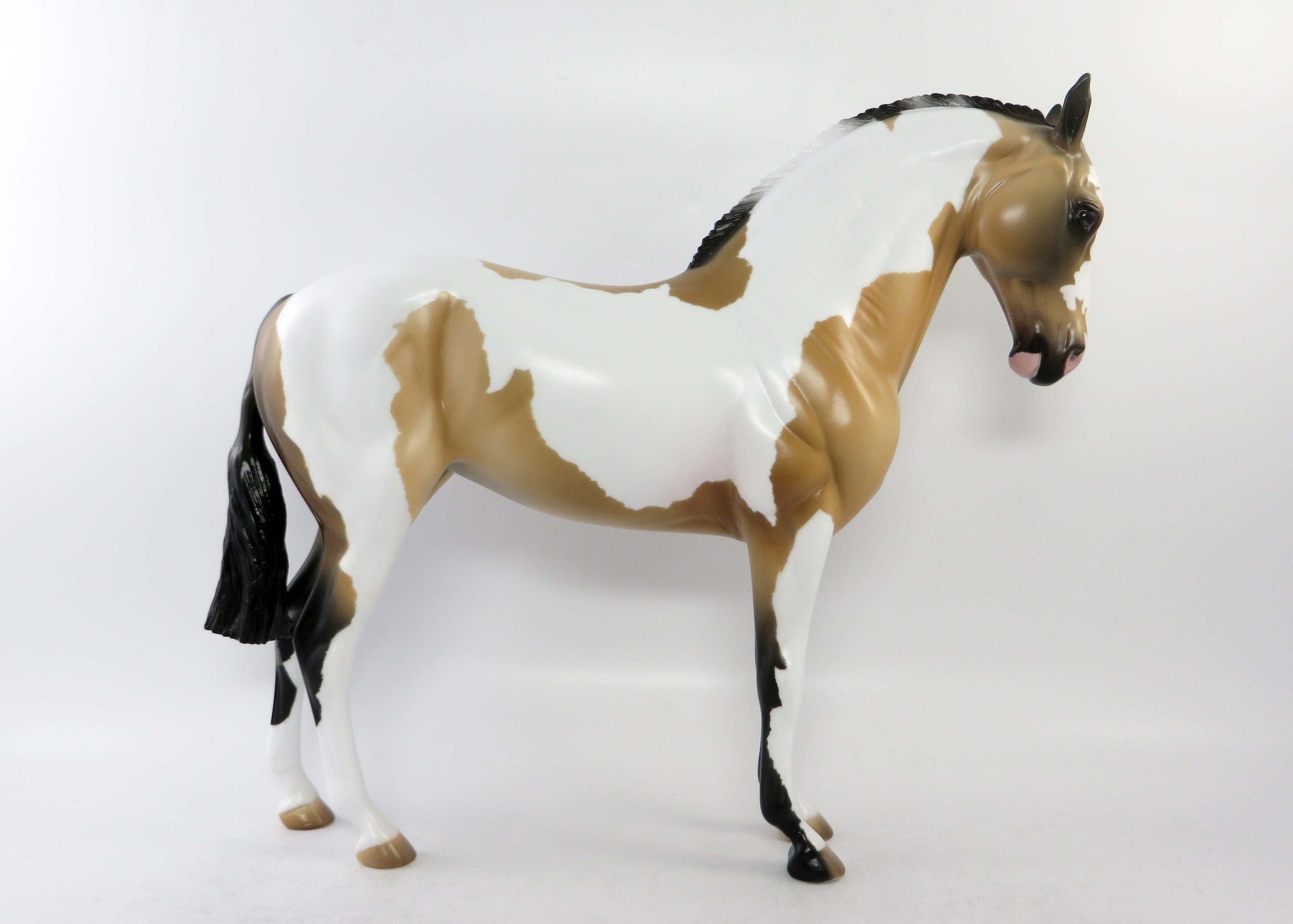 LADY LIBERTY-OOAK BUCKSKIN PINTO ANDALUSIAN MARE EQ 2018