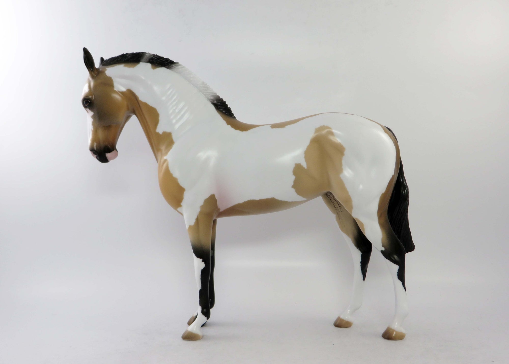 LADY LIBERTY-OOAK BUCKSKIN PINTO ANDALUSIAN MARE EQ 2018